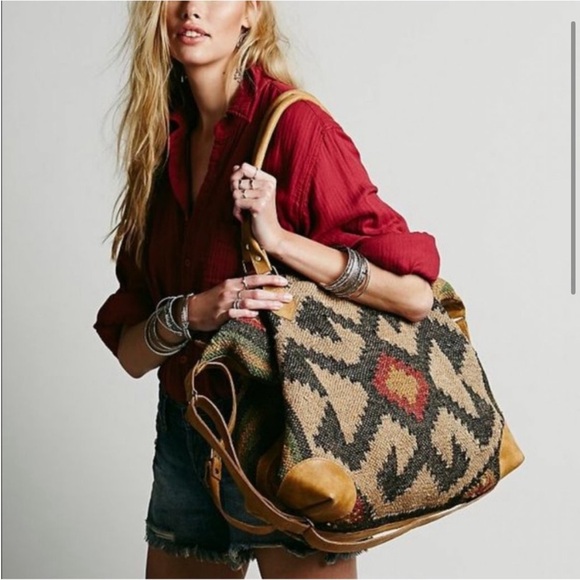 Free People Handbags - RARE Free People Savoy Weekender Bag LARGE